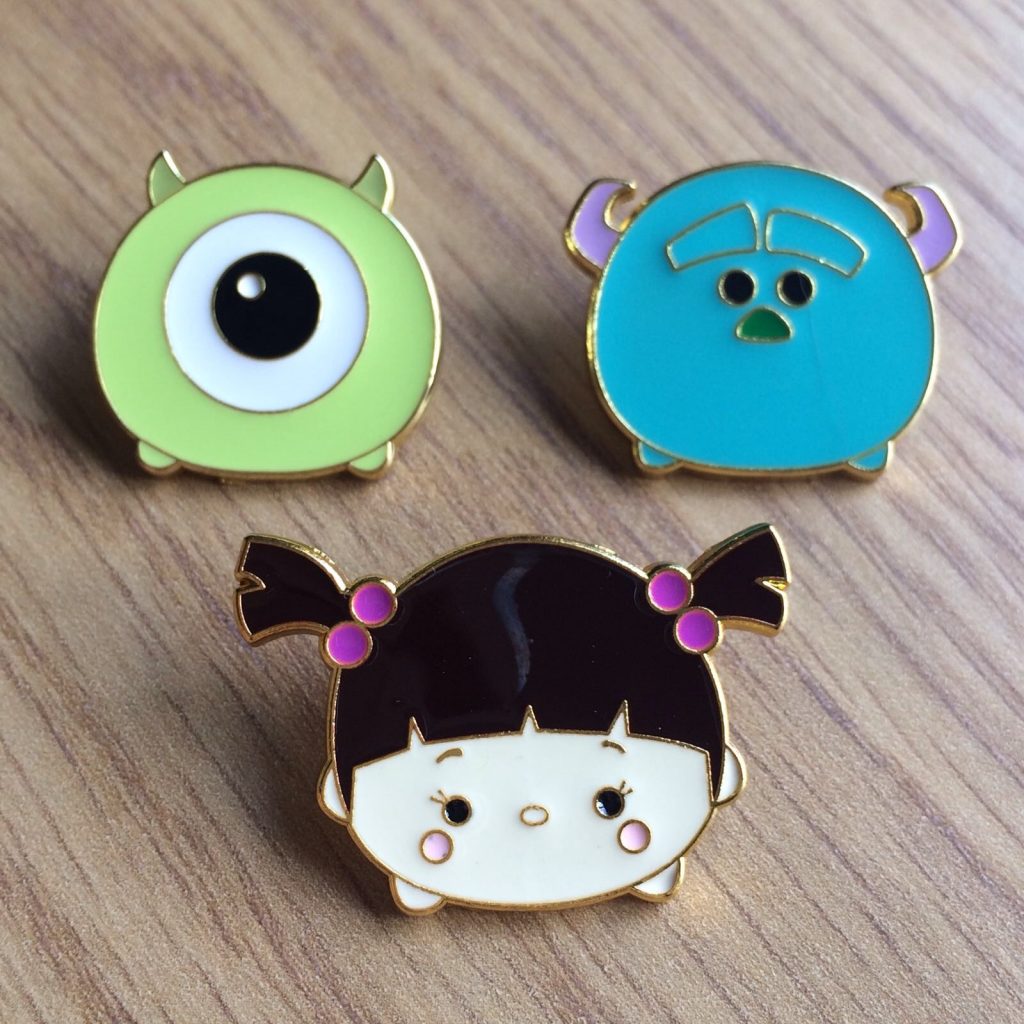 Monsters Inc Tsum Tsum pins