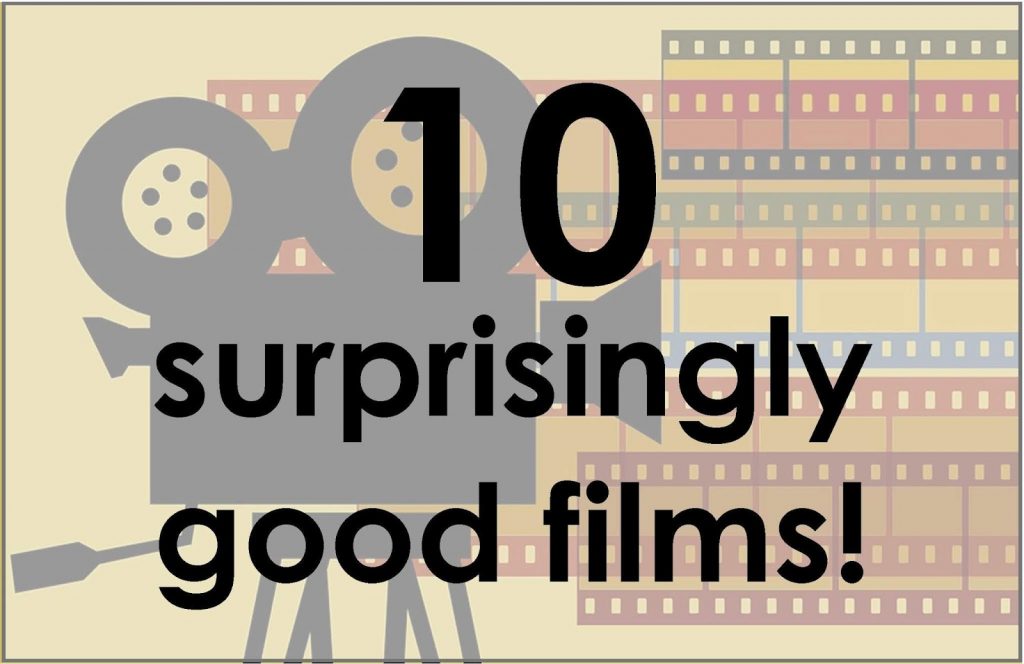 Surprisingly good horror and thriller films