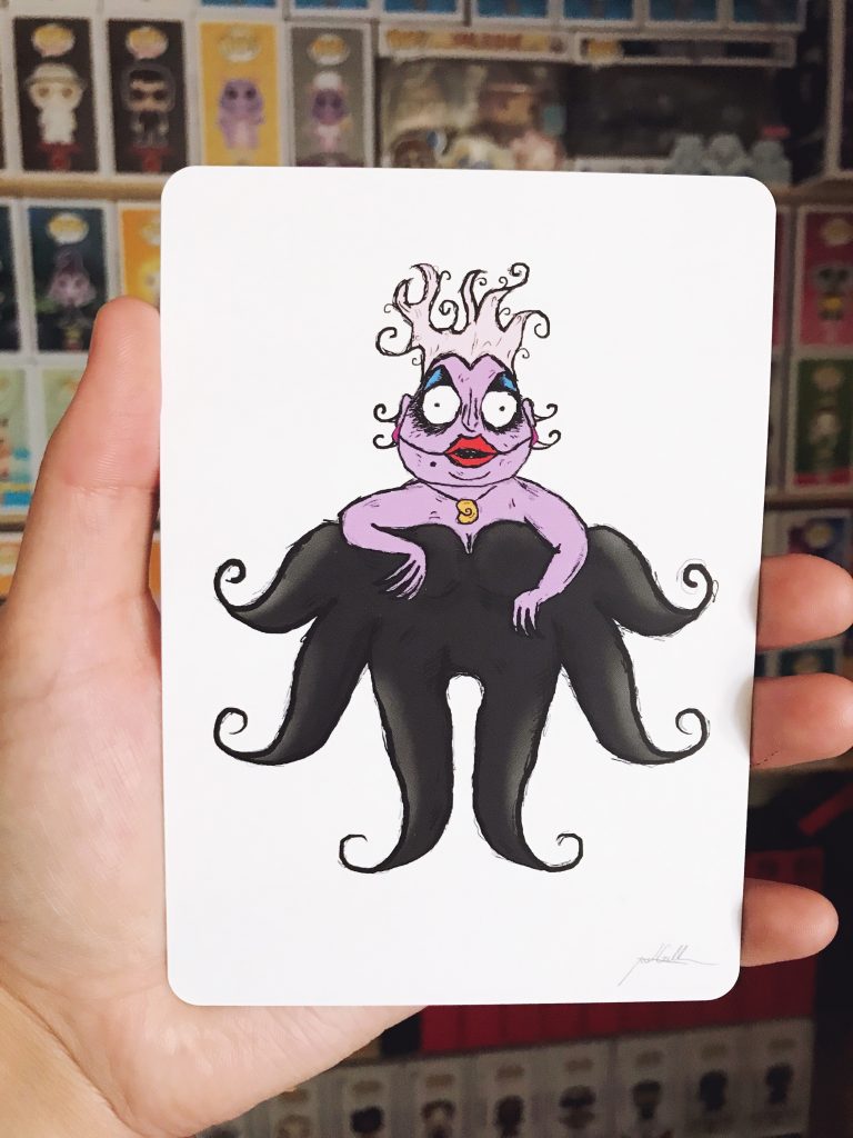 Ursula Disney fan art