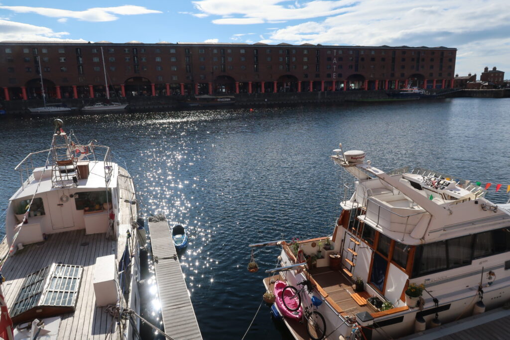 Yachts at Albert Dock