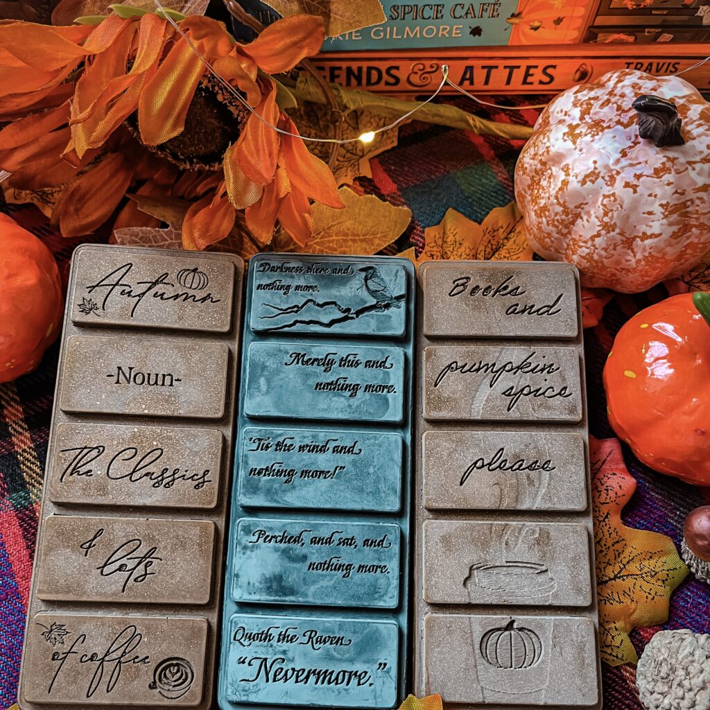 Bookish wax melts