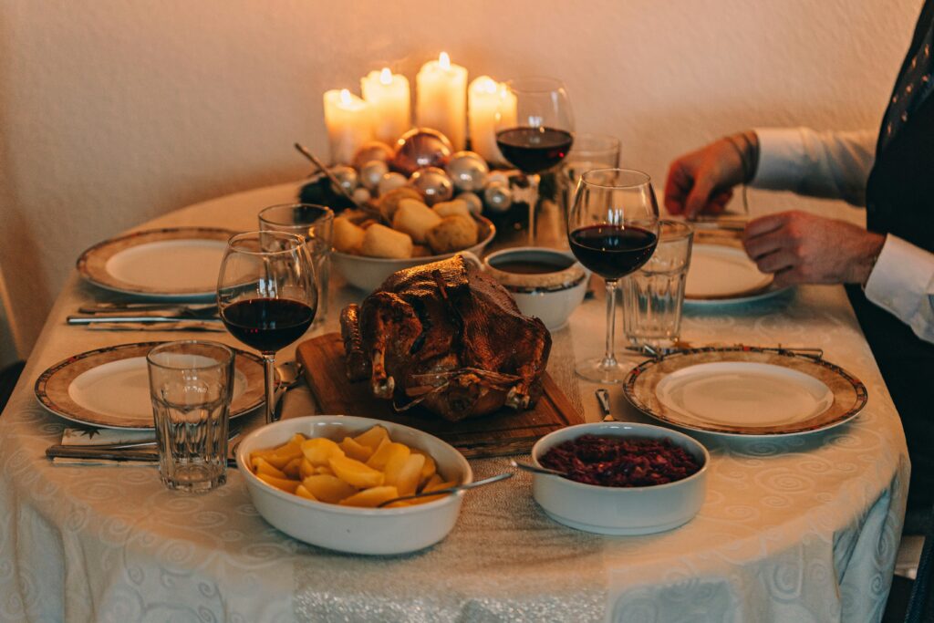 Christmas dinner on a budget