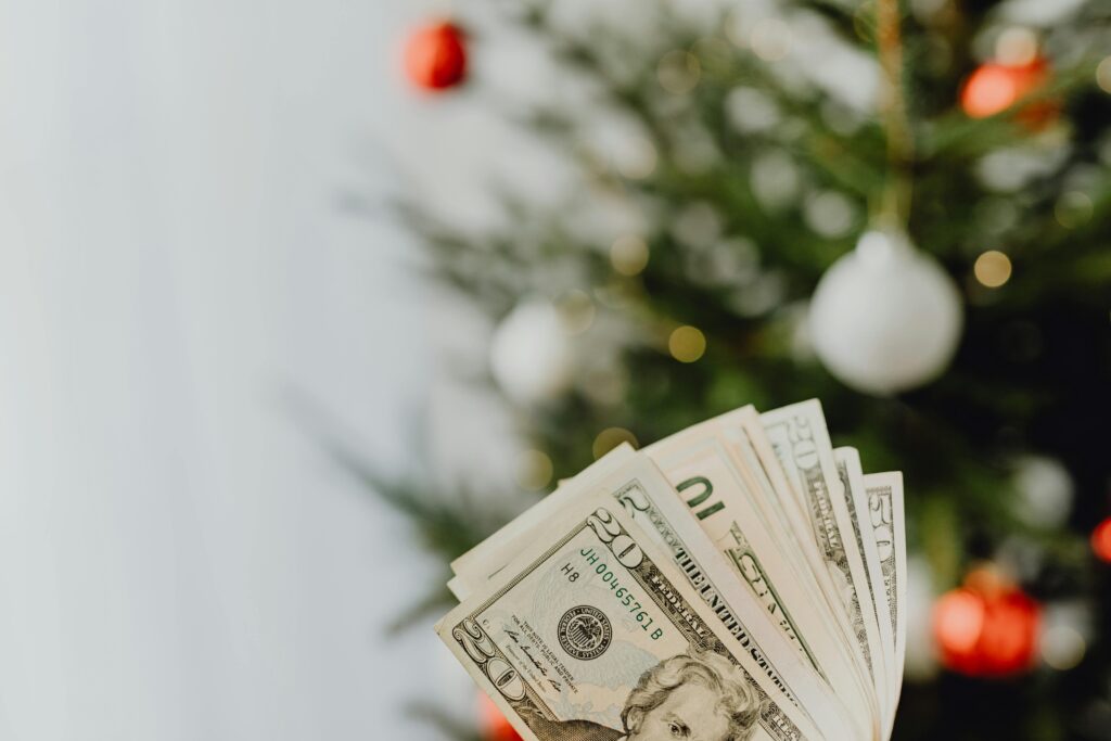 managing money worries at Christmas